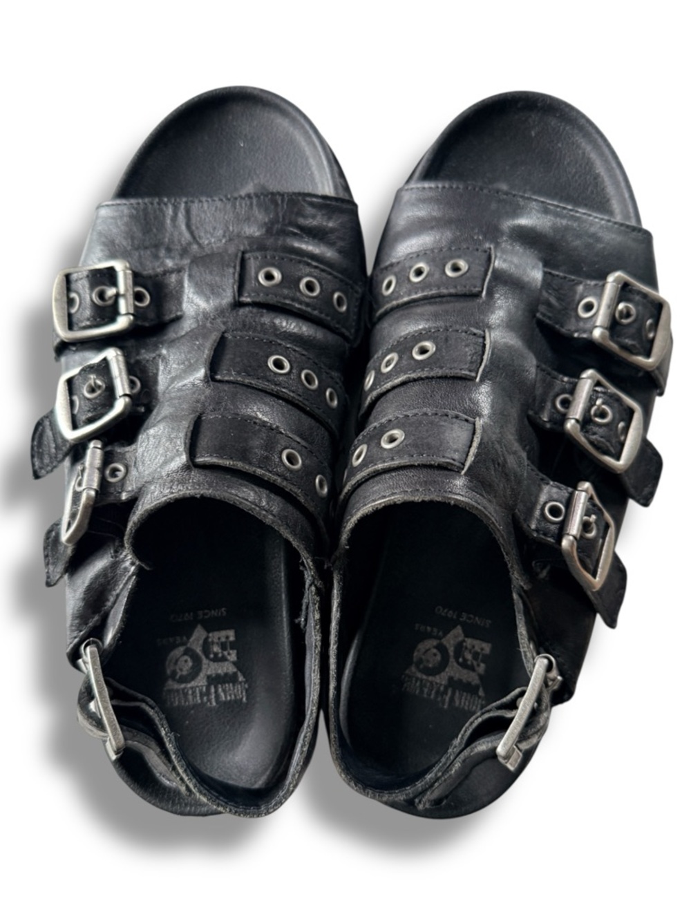 John Fluevog  7TH Heaven Ora  Angel Sole Sandal Size 7 - Picture 3 of 8